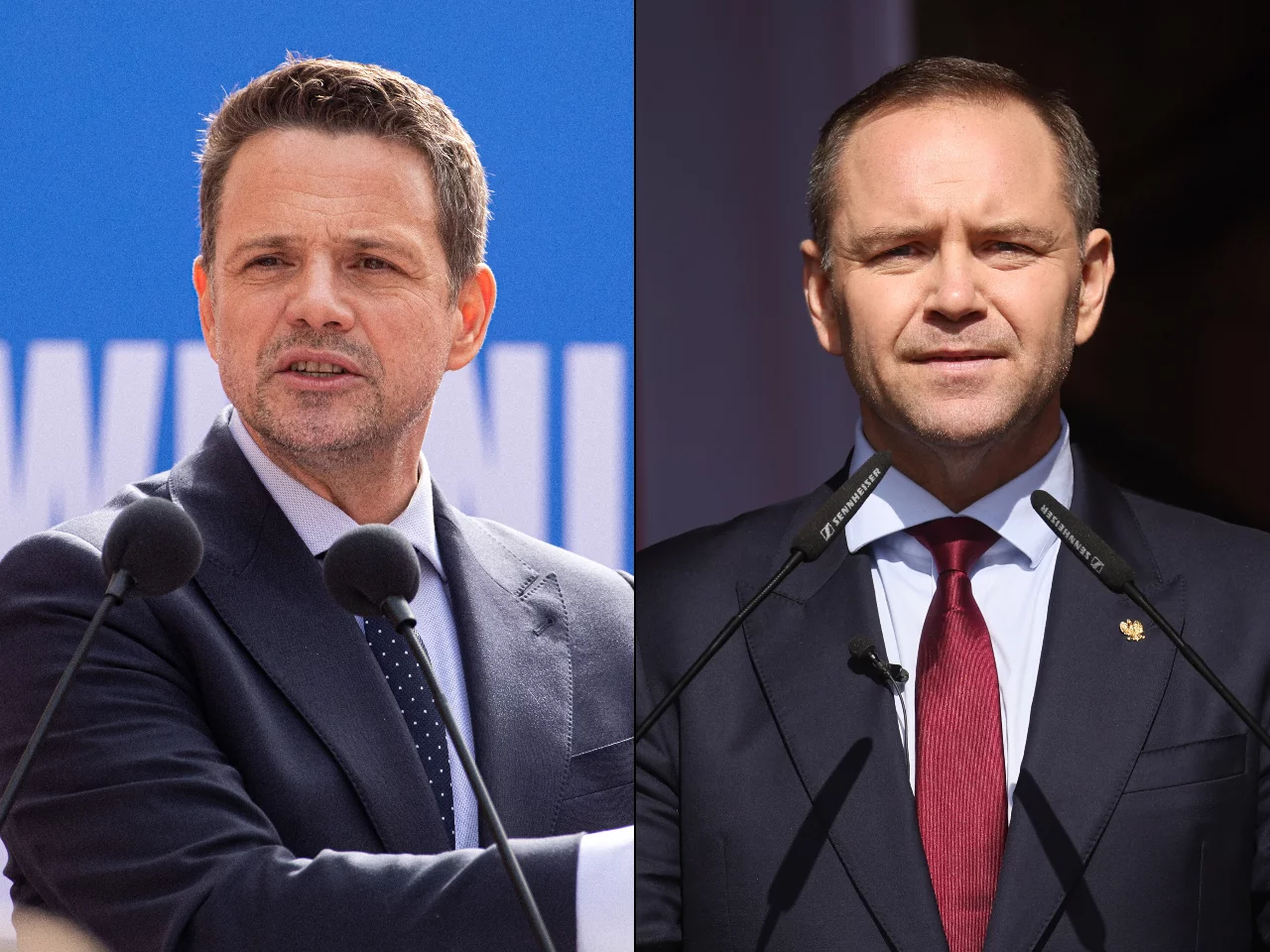 Rafał Trzaskowski i Karol Nawrocki