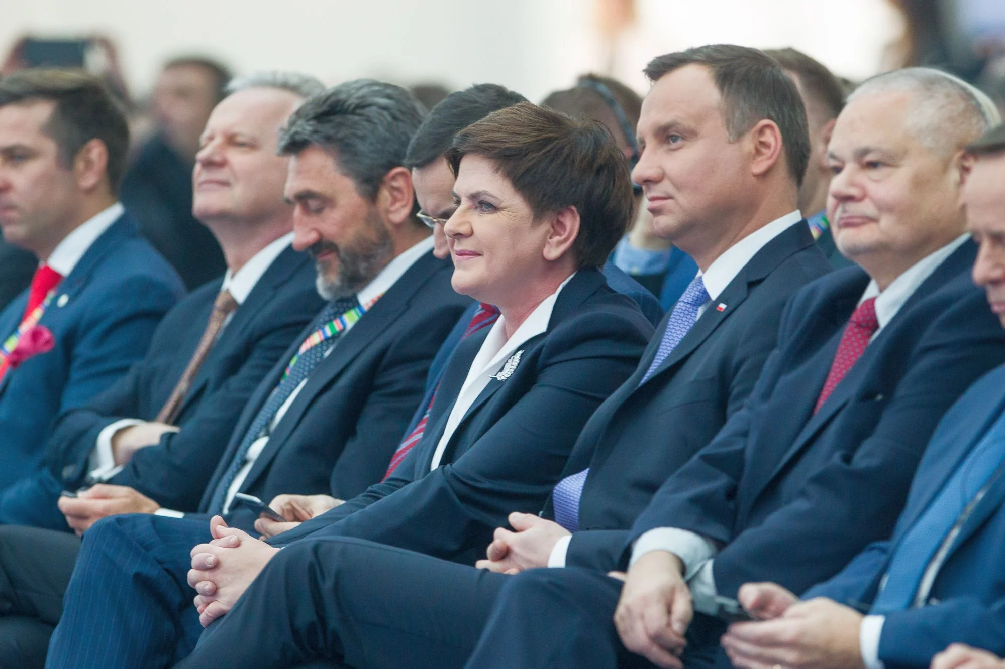 Premier Beata Szydło i prezydent Andrzej Duda