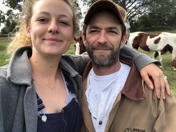 Sophie Perry i Luke Perry
