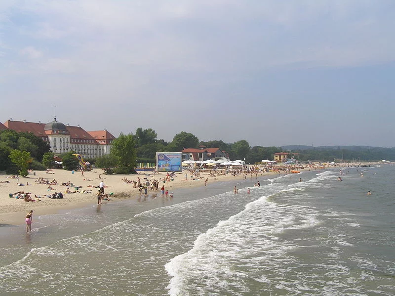 Plaża w Sopocie