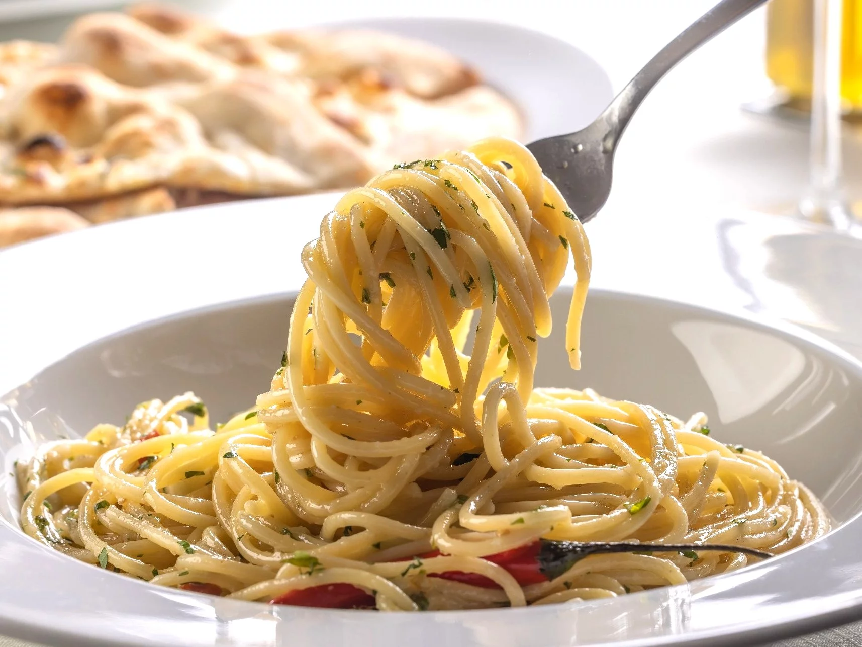 Makaron aglio, olio e peperoncino