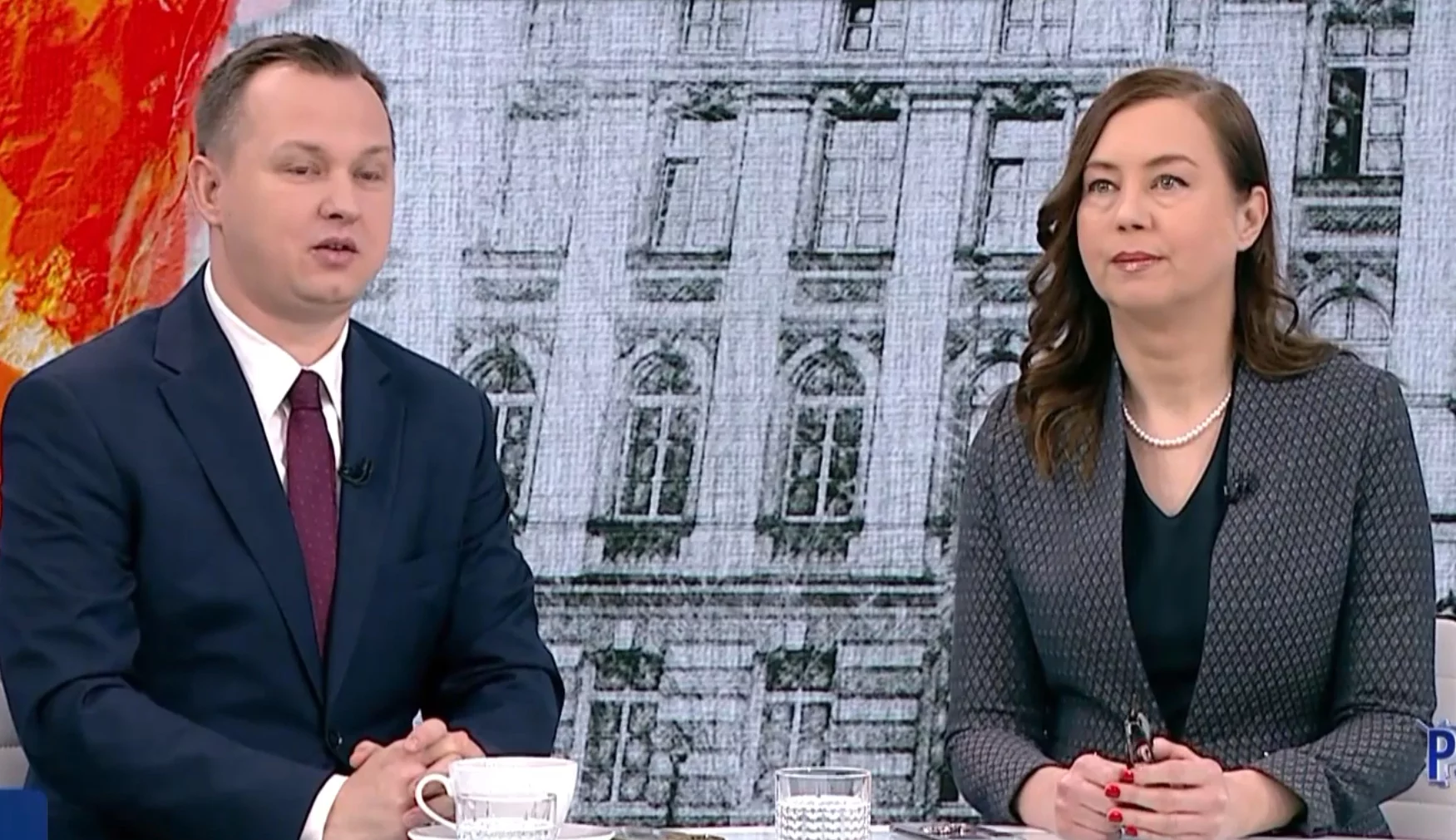 Mariusz Kałużny i Hanna Gill-Piątek