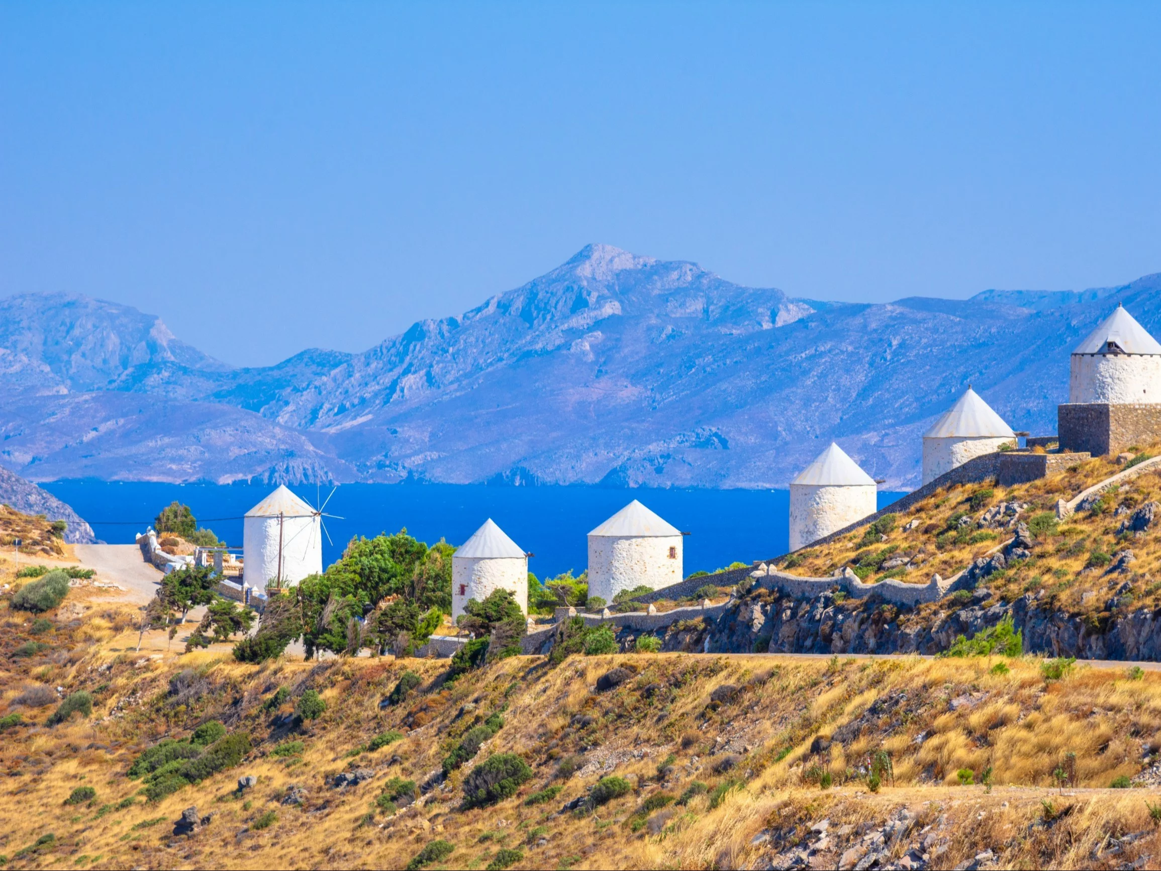 Wyspa Leros w Grecji