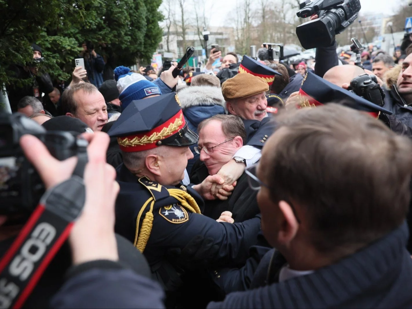 Mariusz Kamiński i Maciej Wąsik chcieli wziąć udział w posiedzeniu izby