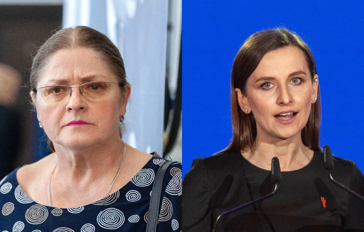 Krystyna Pawłowicz i Sylwia Spurek