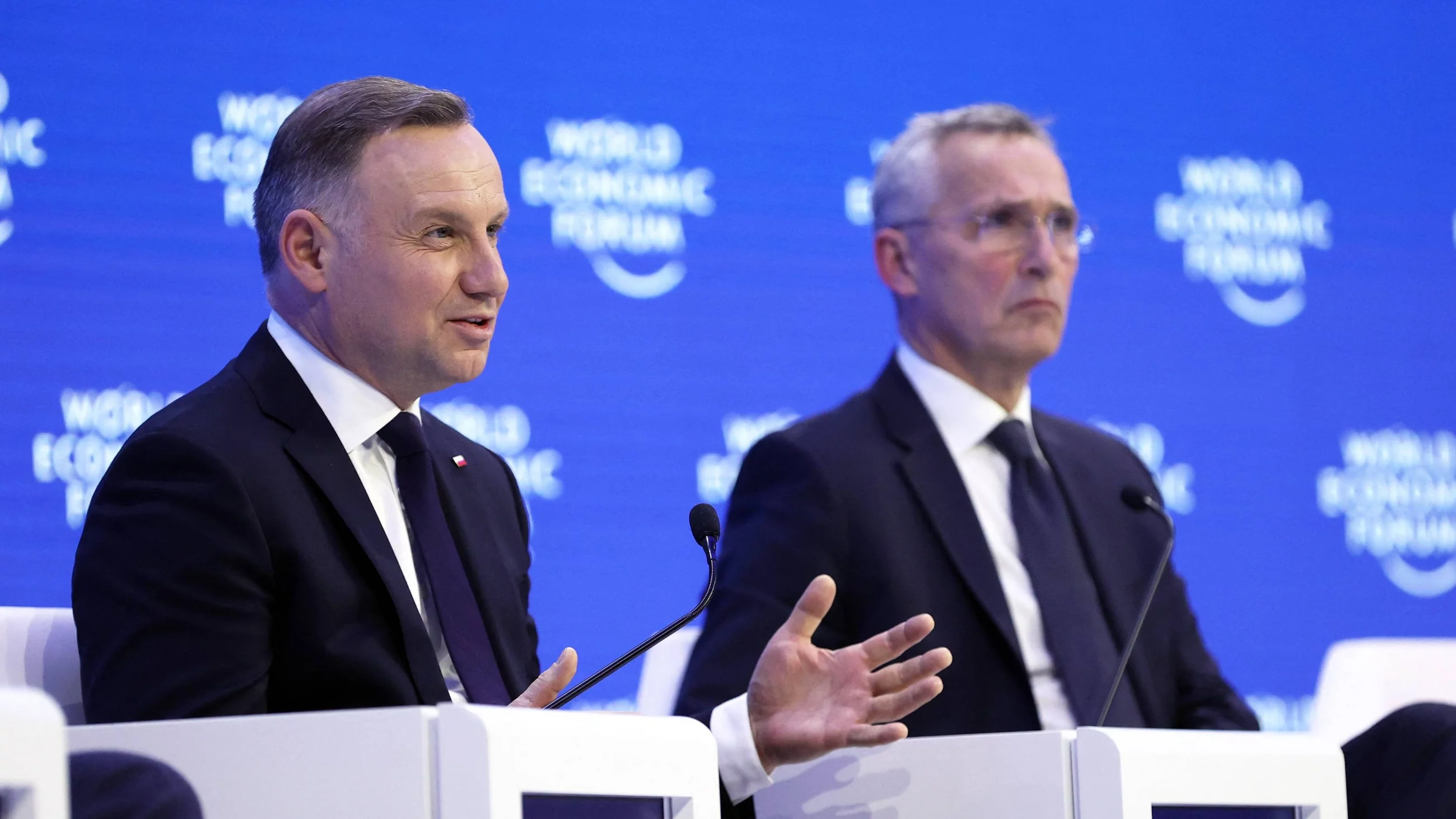 Andrzej Duda i Jens Stoltenberg