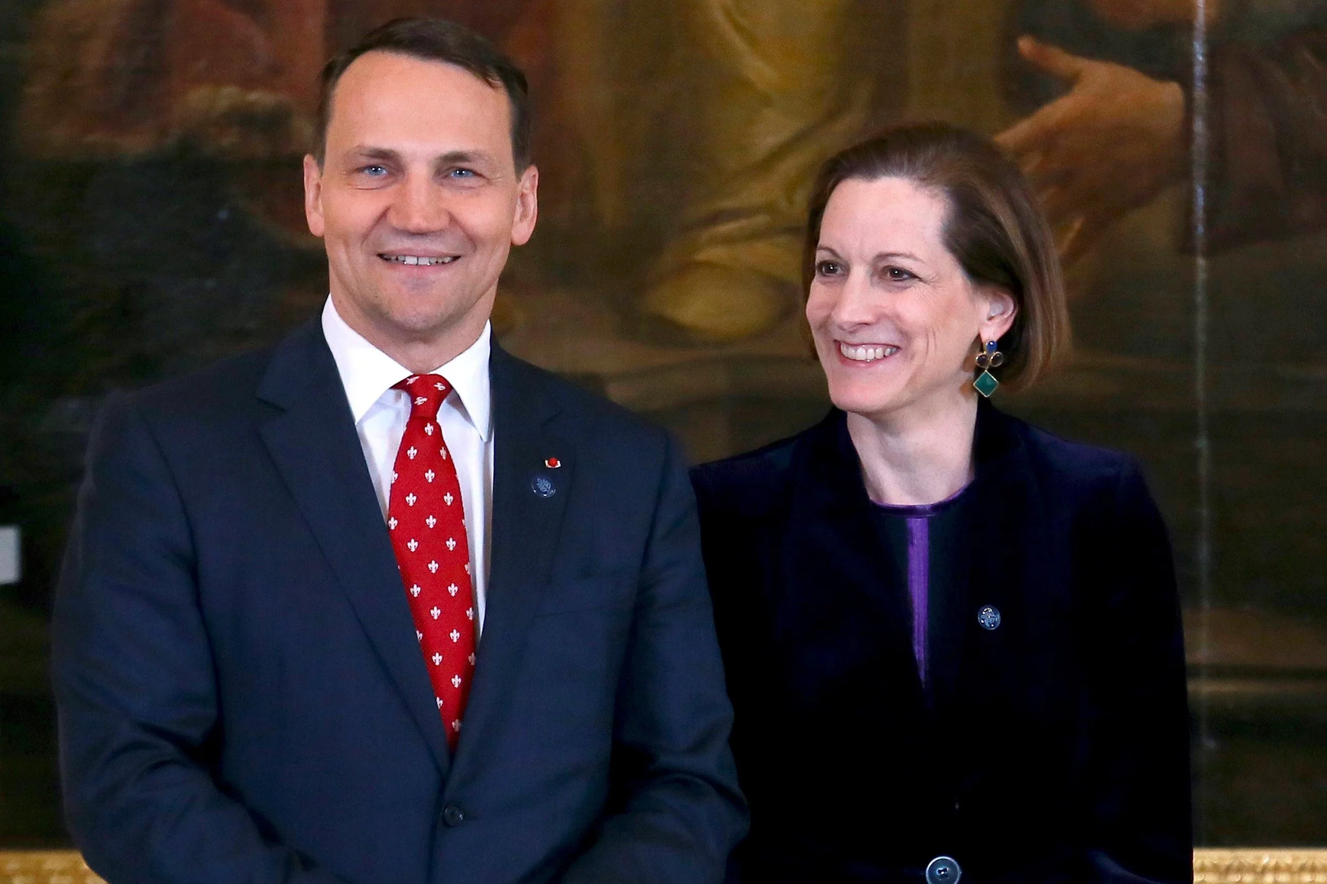 Radosław Sikorski i Anne Applebaum