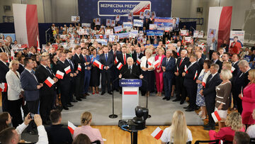 Spotkanie Jarosława Kaczyńskiego w Pruszkowie