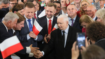 Spotkanie Jarosława Kaczyńskiego w Pruszkowie