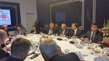 Spotkanie premierów Grupy Wyszehradzkiej w Krynicy
