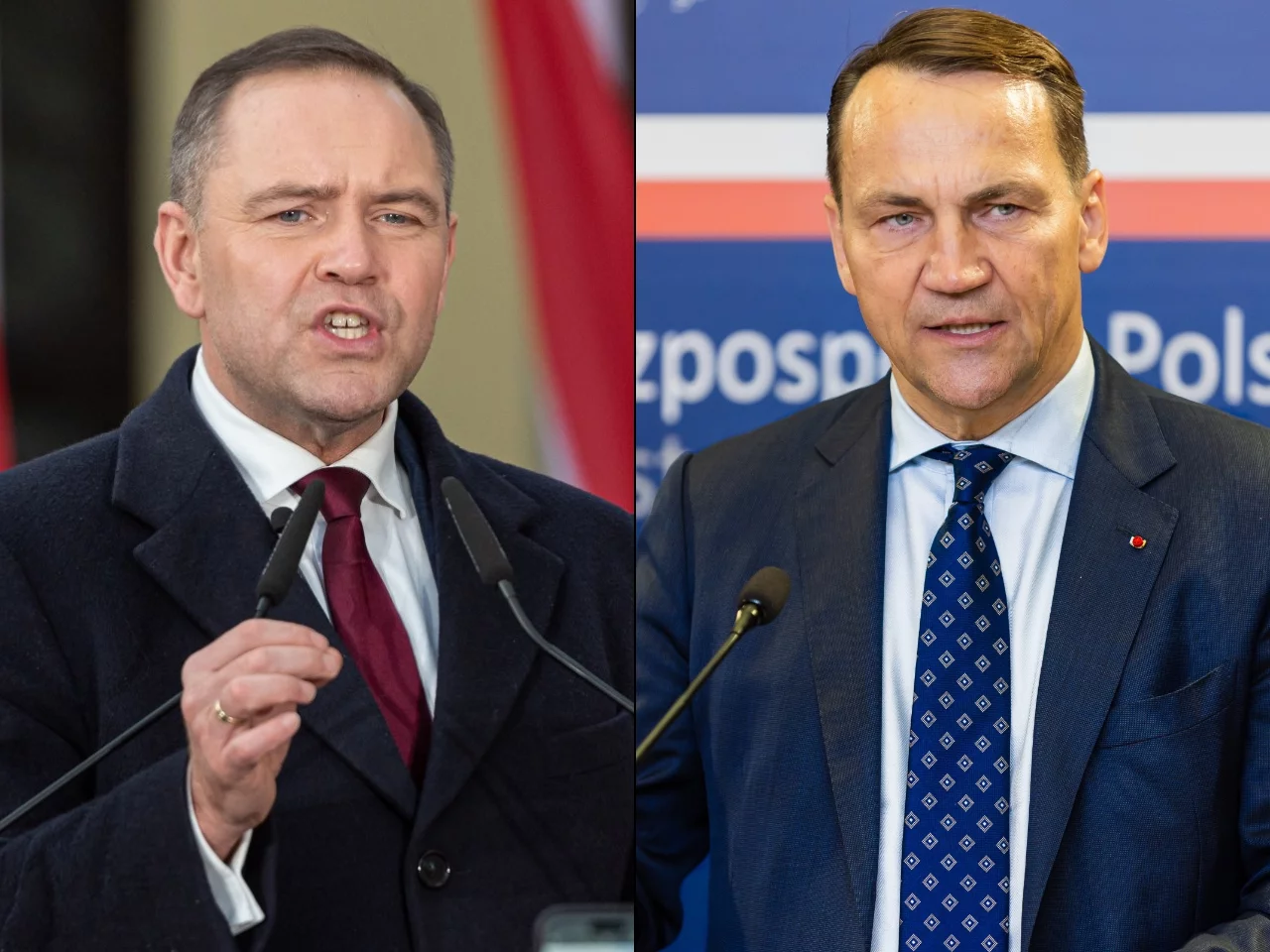 Rozmowy w USA bez udziału Polski. Sikorski i Nawrocki wskazują winnych