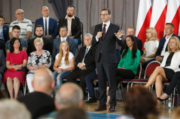 Spotkanie z premierem Morawieckim w Garwolinie