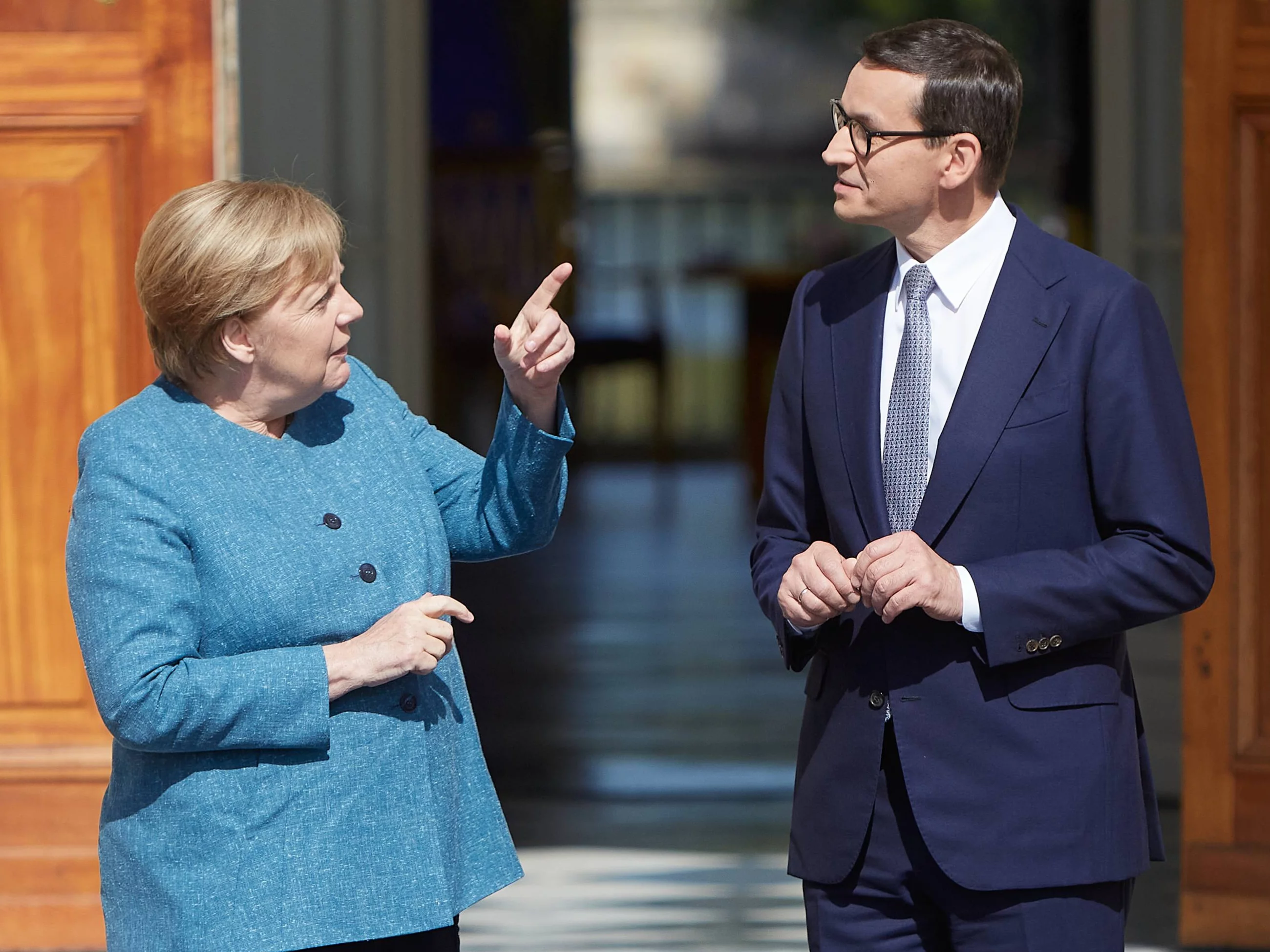 Angela Merkel, Mateusz Morawiecki