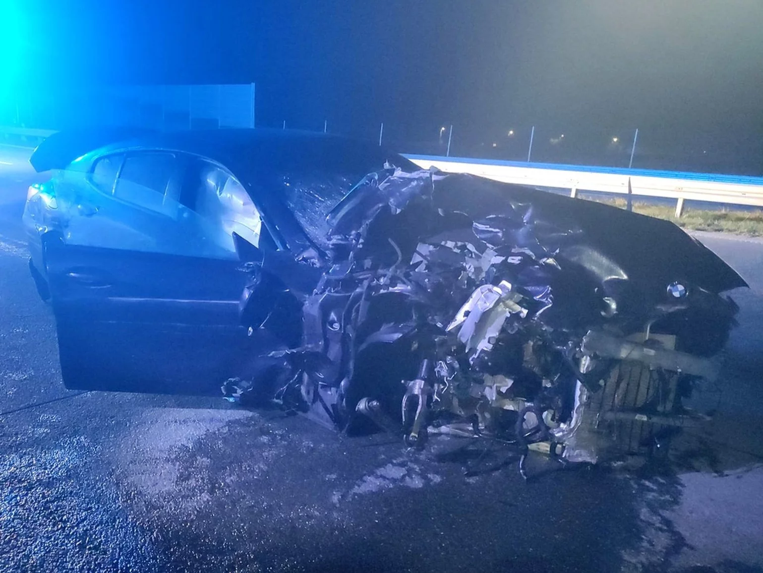 Wypadek na A1