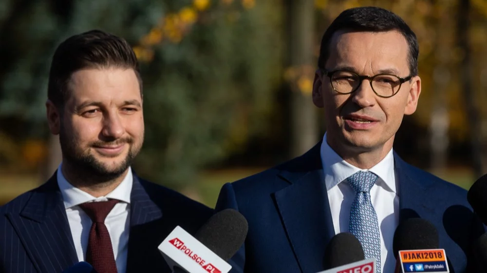 Patryk Jaki i Mateusz Morawiecki