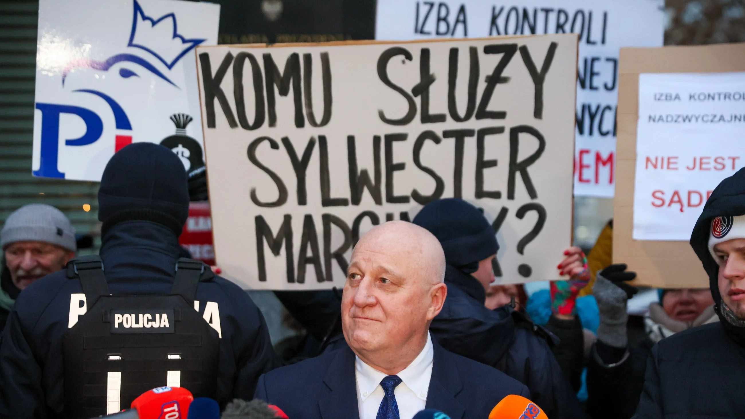 Szef PKW Sylwester Marciniak