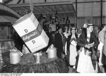 Sprzedaż produktów Calgonit, 1955 rok