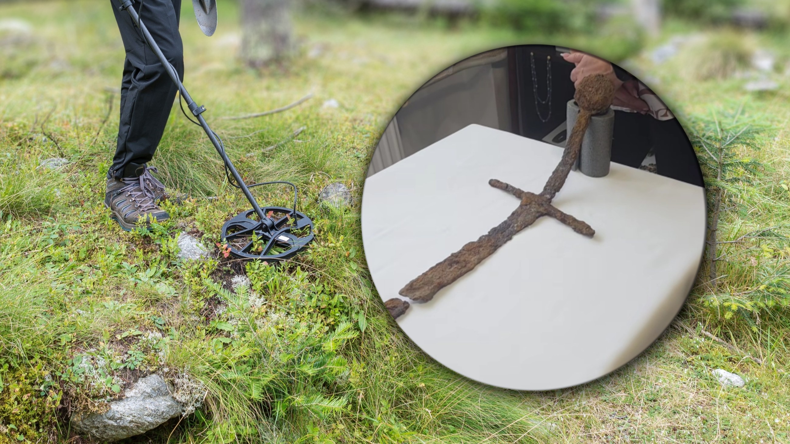 Niepozorne znalezisko okazało się skarbem. „Myślałam, że to dzwonek od roweru”