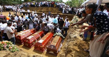 Sri Lanka. Pogrzeby ofiar zamachu