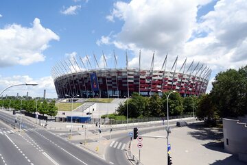 Stadion Narodowy przed szczytem NATO