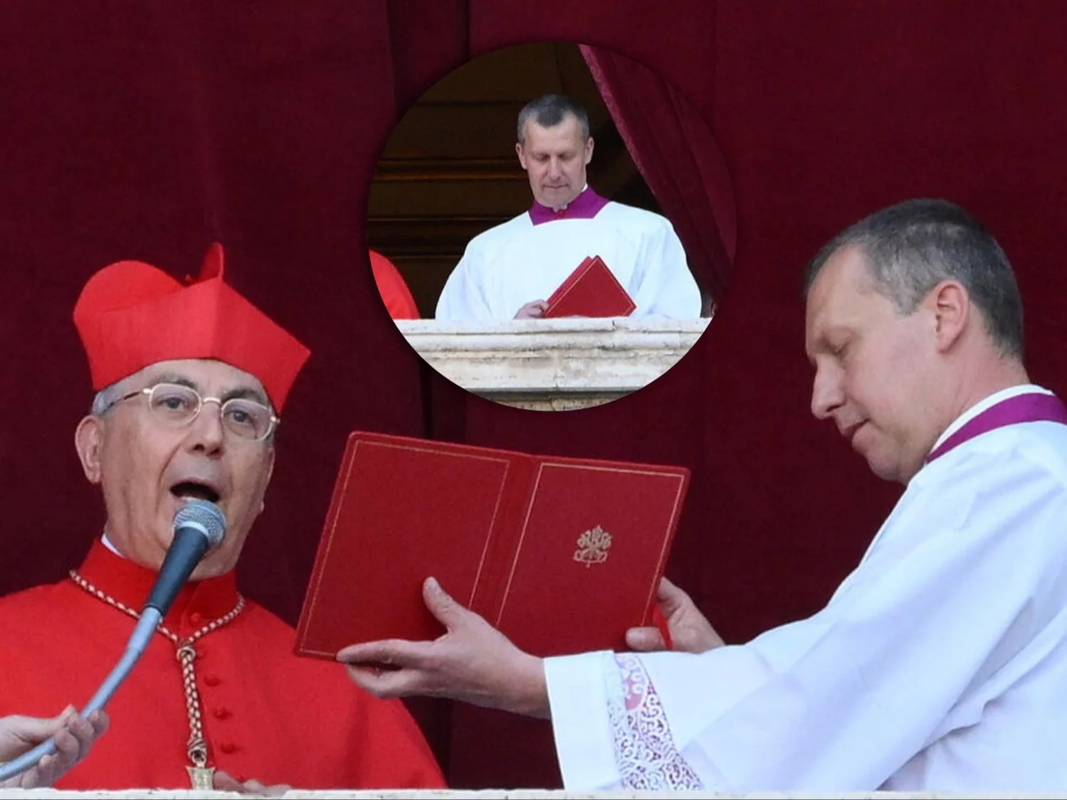 Kard. Mamberti i ks. Marcjanowicz