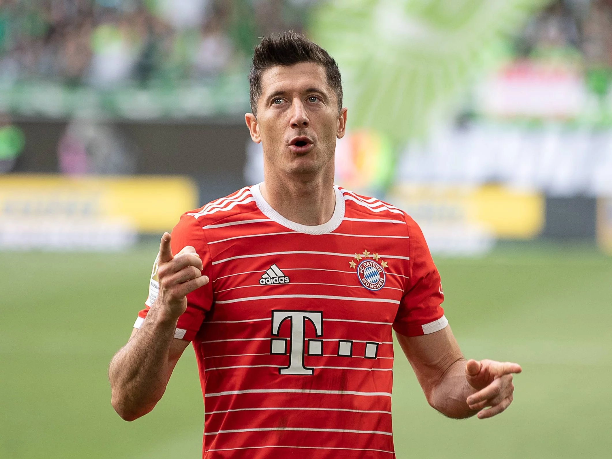 Robert Lewandowski w barwach Bayernu Monachium