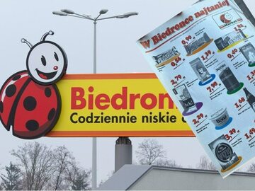 Stara gazetka reklamowa Biedronki