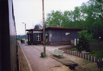 Stara stacja kolejowa w Tuplicach