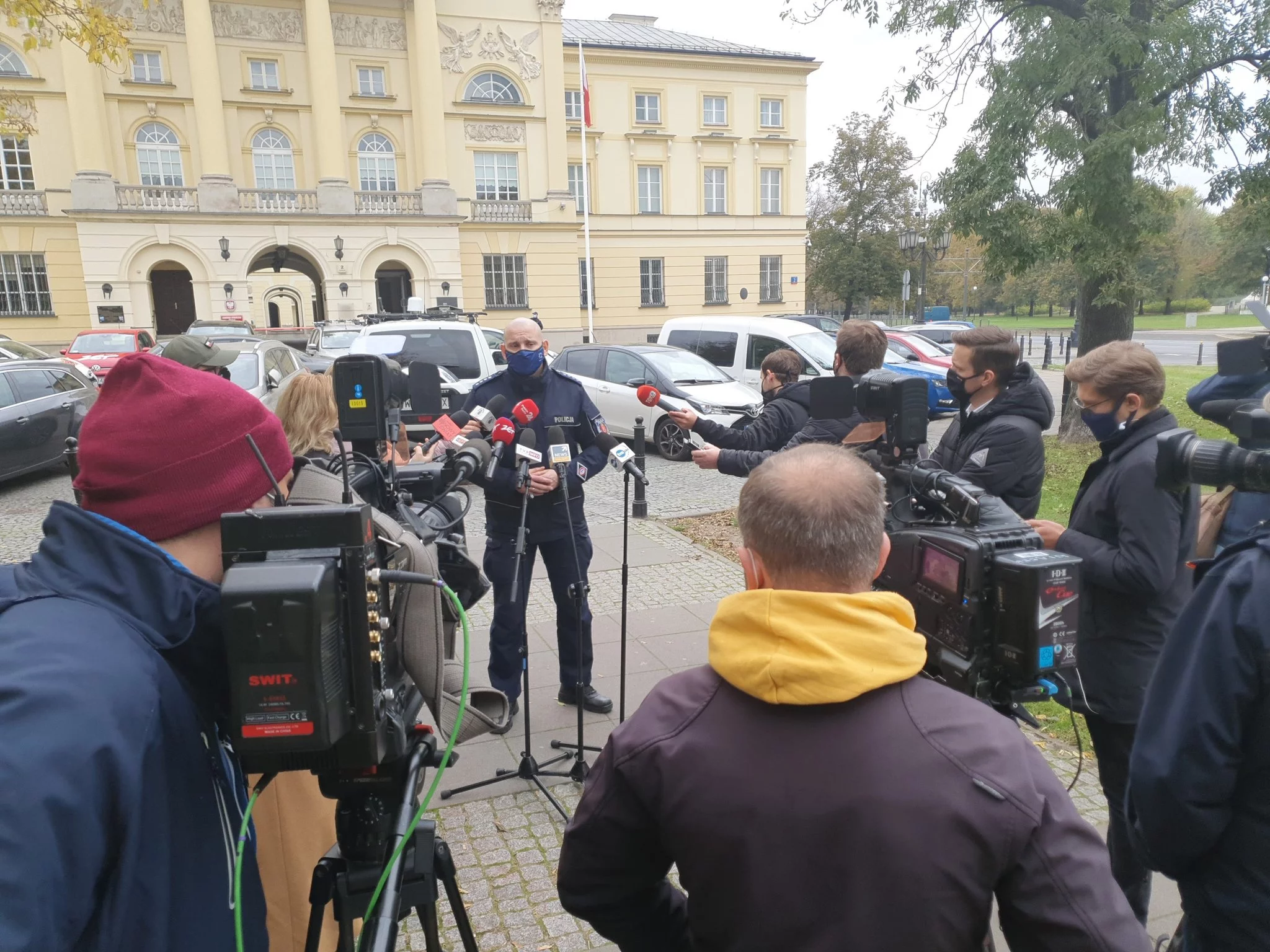 Konferencja rzecznika stołecznej policji