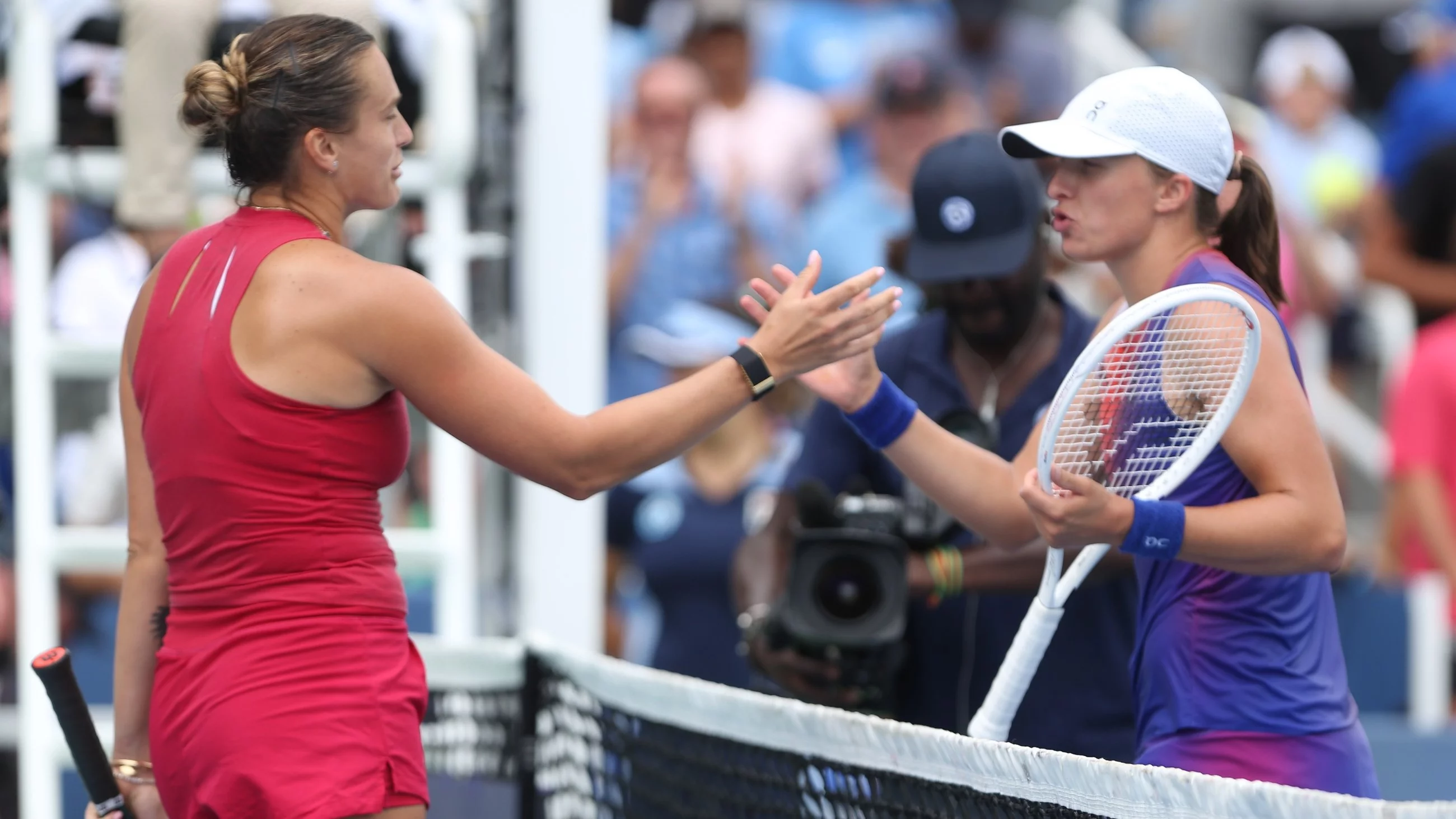 Aryna Sabalenka i Iga Świątek