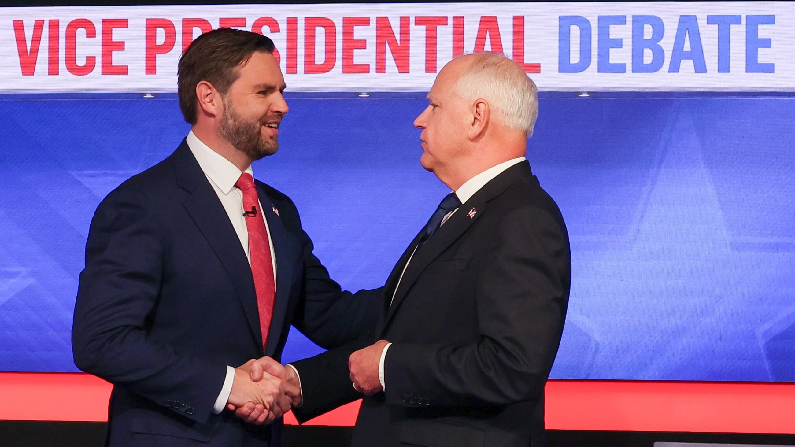 JD Vance, Tim Walz