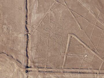 Starożytne geoglify na pustyni Nazca w Peru