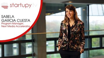 startupy.tv| Sabela García Cuesta, Next Media Accelerator