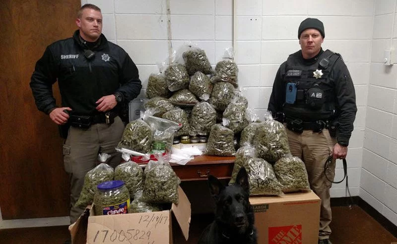 Marihuana znaleziona przy parze staruszków w Nebrasce