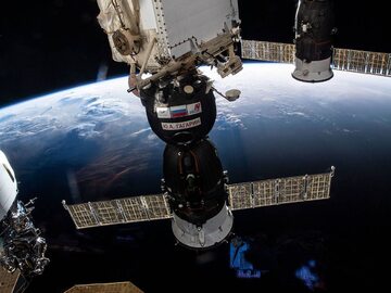 Statek Sojuz na ISS, zdjęcie ilustracyjne