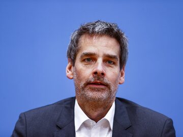 Steffen Hebestreit, rzecznik rządu Niemiec.