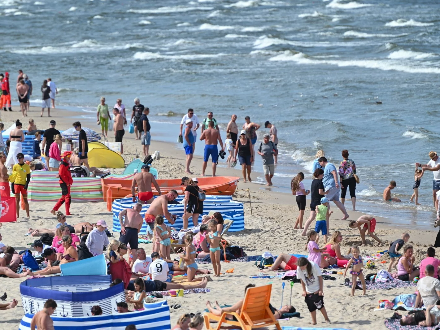 Plaża nad Bałtykiem