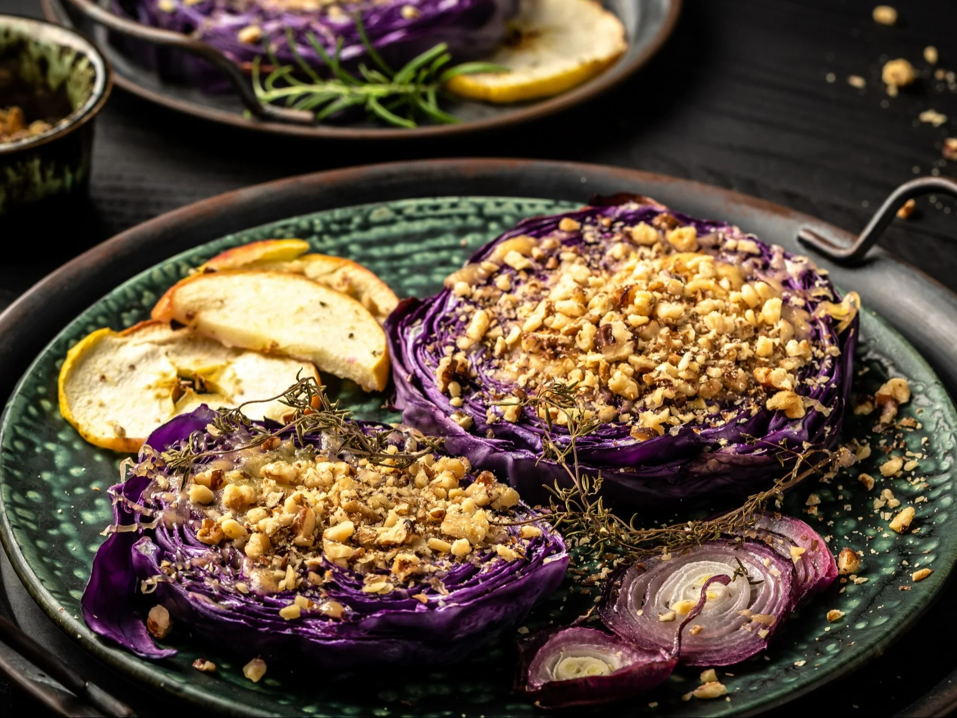 Steki z czerwonej kapusty z piekarnika