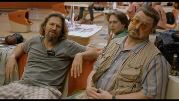 Steve Buscemi, Jeff Bridges i John Goodman w filmie „Big Lebowski” (1998)