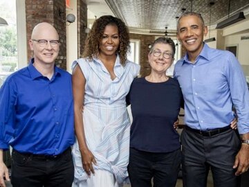 Steven Bognar, Julia Reichert, Barack Obama i Michelle Obama w dokumencie „Amerykańska fabryka”