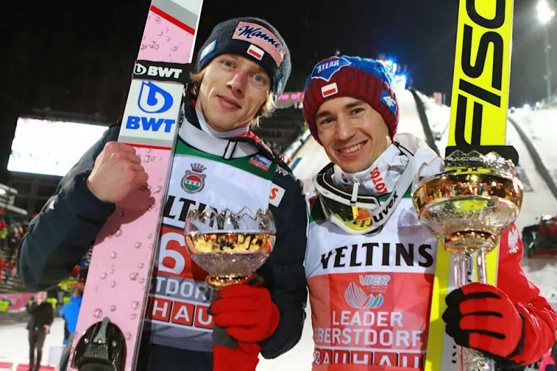 Dawid Kubacki i Kamil Stoch