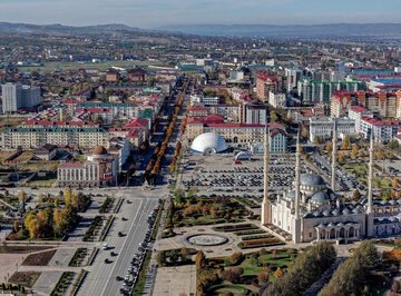 Stolica Czeczenii - Grozny