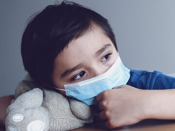 Strach dziecka przed koronawirusem