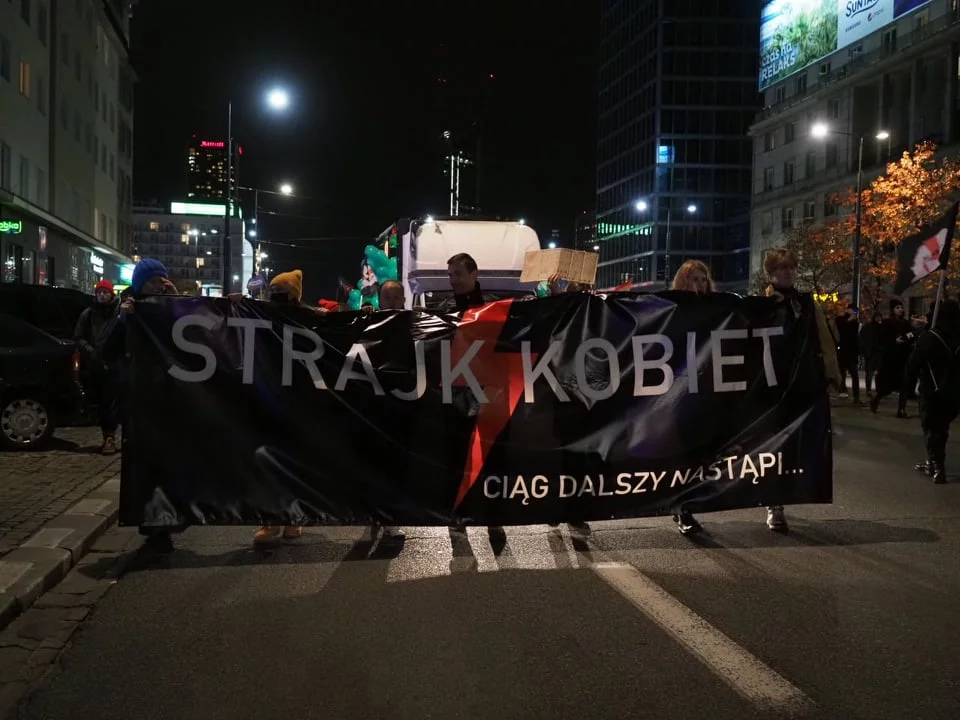 Strajk Kobiet w Warszawie