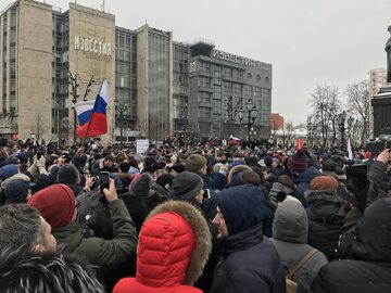 "Strajk wyborców", Rosja