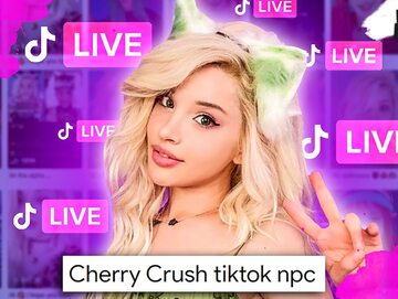 Streamerka NPC Cherry Crush szybko stała się sensacją