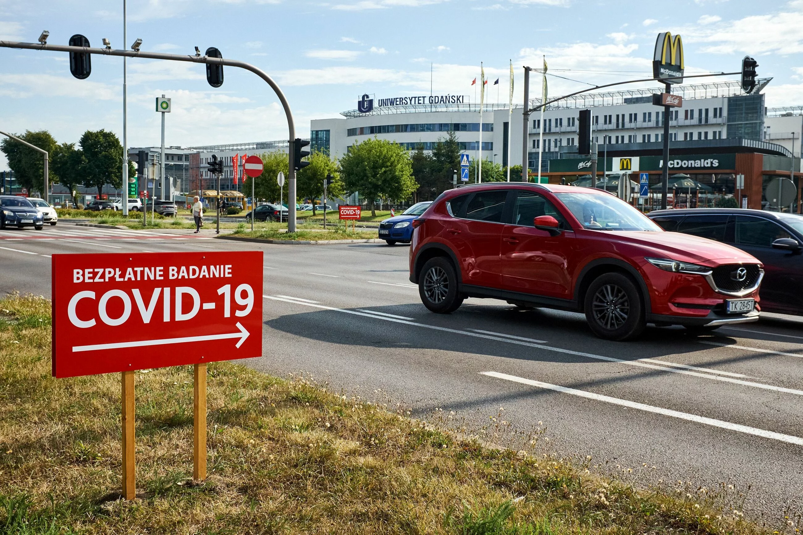 Badanie na COVID-19 w Gdańsku, zdjęcie ilustracyjne