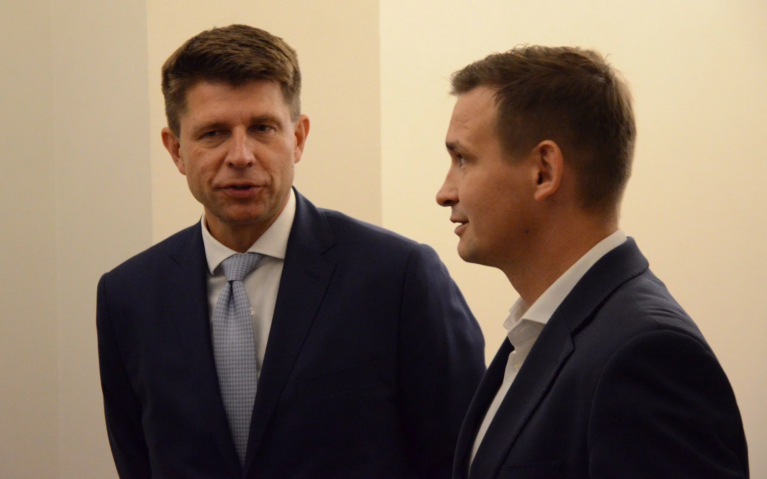 Ryszard Petru i Michał Jaros