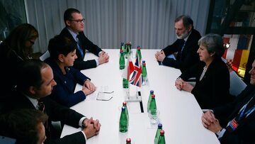 Strona polska i brytyjska na spotkaniu w Tallinie