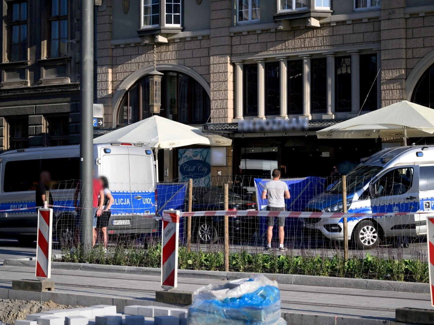 Strzelanina w centrum Poznania